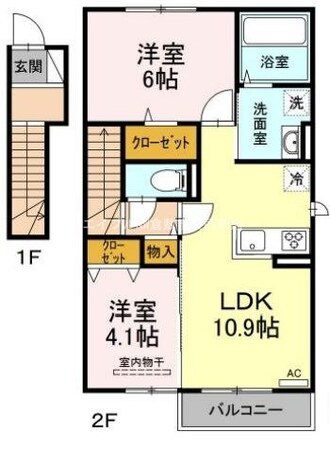 ＳＵＮＢＥＬＳの物件間取画像